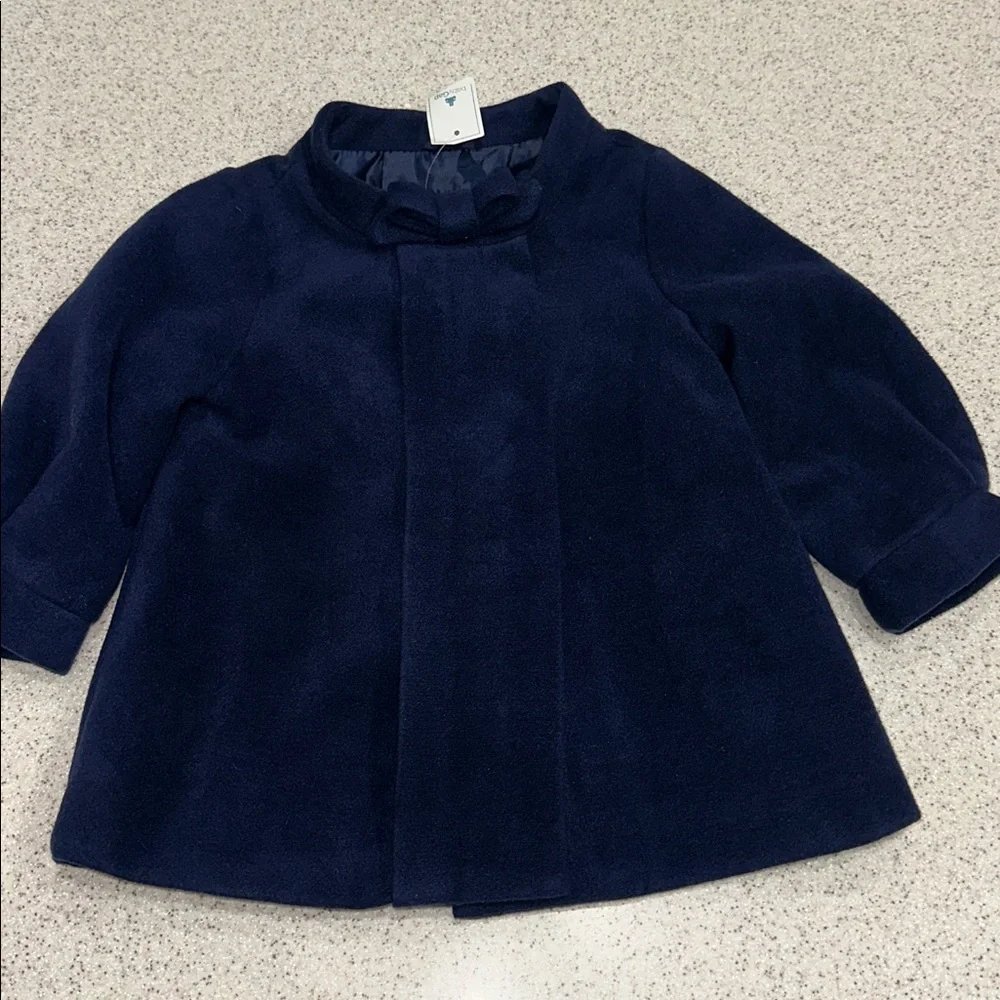 NWT Baby Gap Classic Navy Blue Pea Coat - 18-24 months